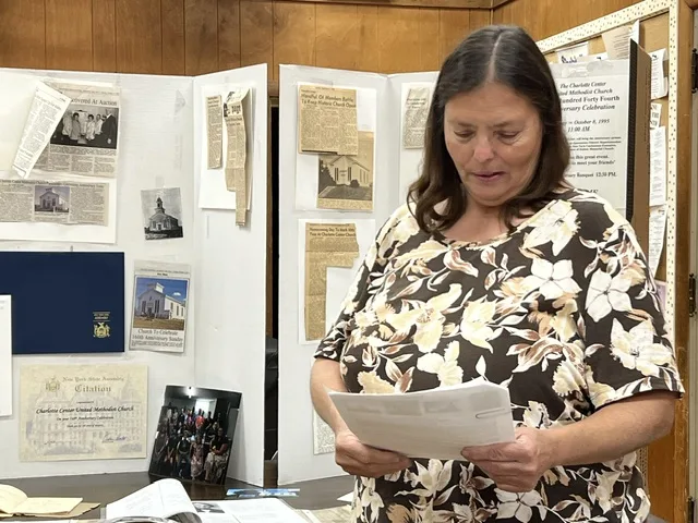 Valley Historical Society hears history of Charlotte Center Church